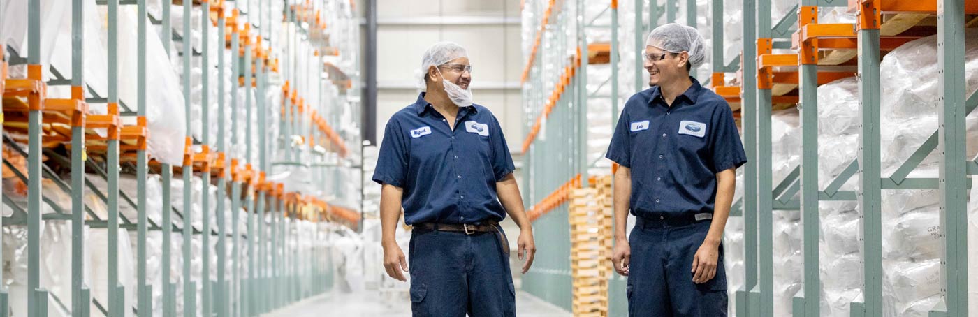 warehouse workers
