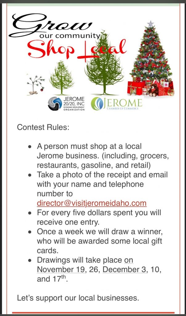 Shop Local Flyer for Jerome, ID