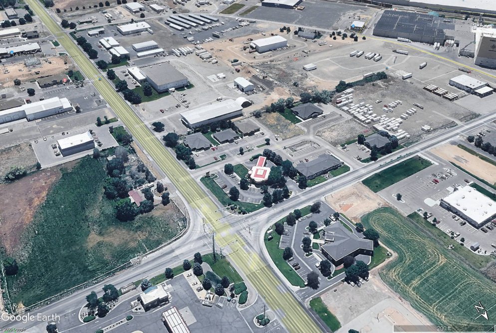 Business District Context View of 105 Country Lane in Jerome, Idaho