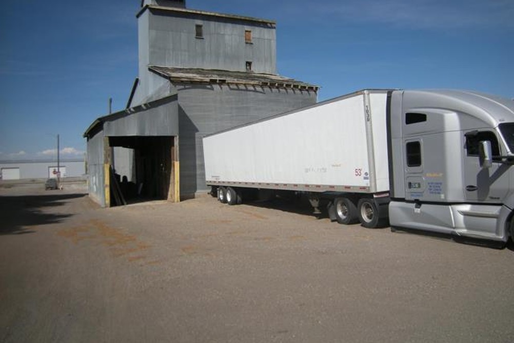 Grain Elevator in Hazelton, Idaho