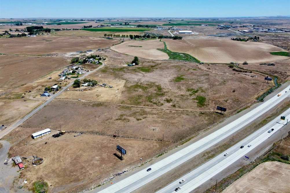 Aerial View of Property by Interstate 84 in Jerome, Idaho