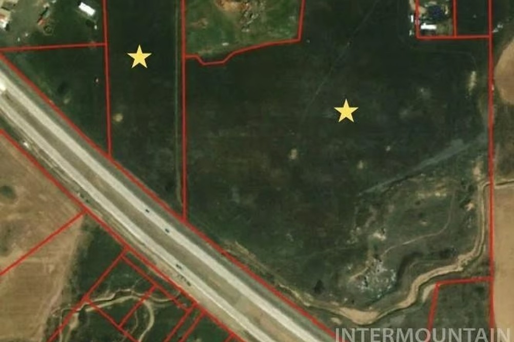 Aerial View of Property by Interstate 84 in Jerome, Idaho