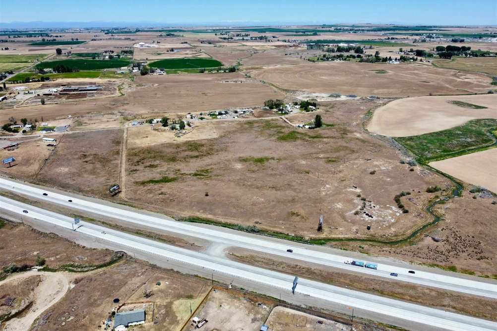 Aerial View of Property by Interstate 84 in Jerome, Idaho