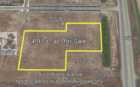 American Avenue and Highway 93 Property in Jerome, Idaho