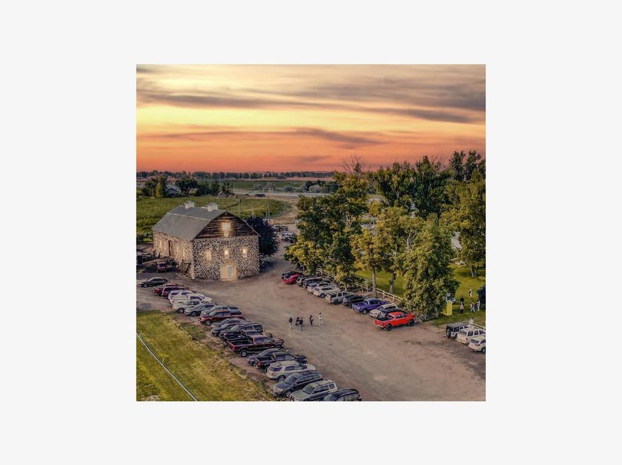 Panoramic View of Mountain View Barn in Jerome, Idaho