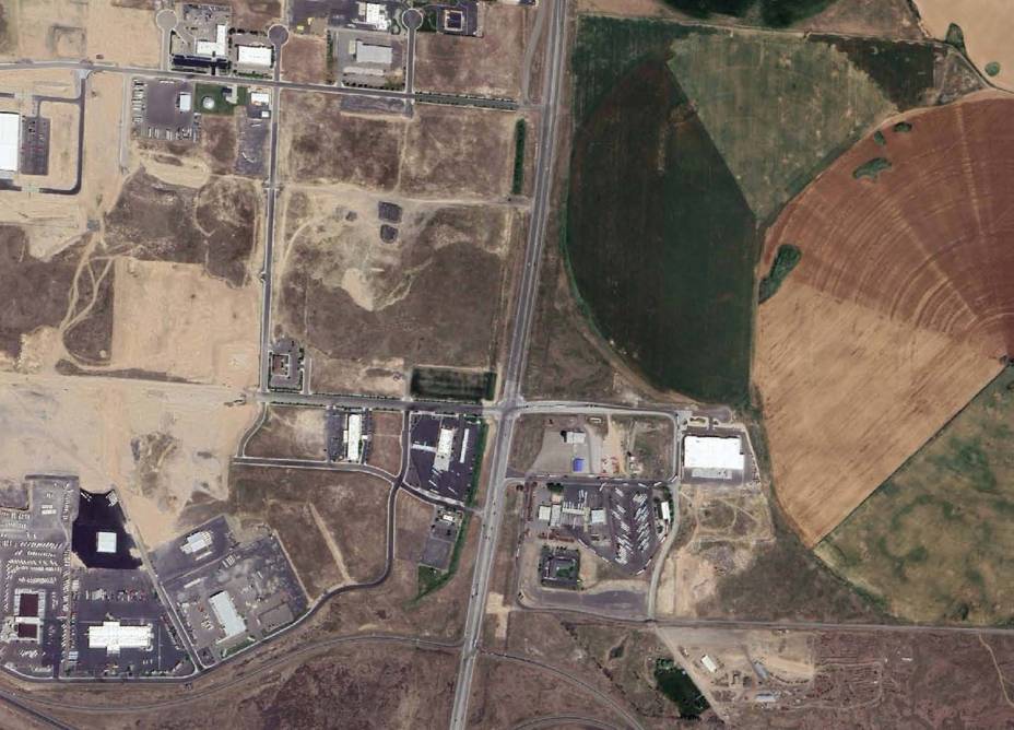 Aerial Shot of Northbridge Site and Surrounding area in Jerome Idaho