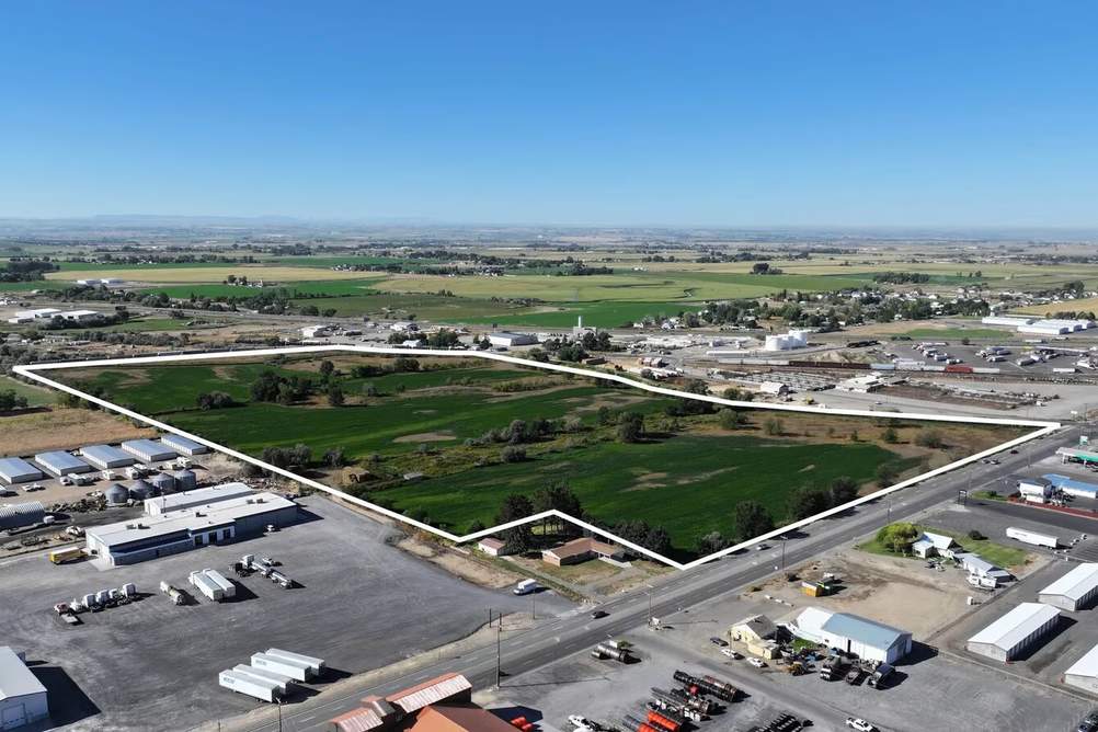 Aerial View 2 of Stockyard in Jerome, ID