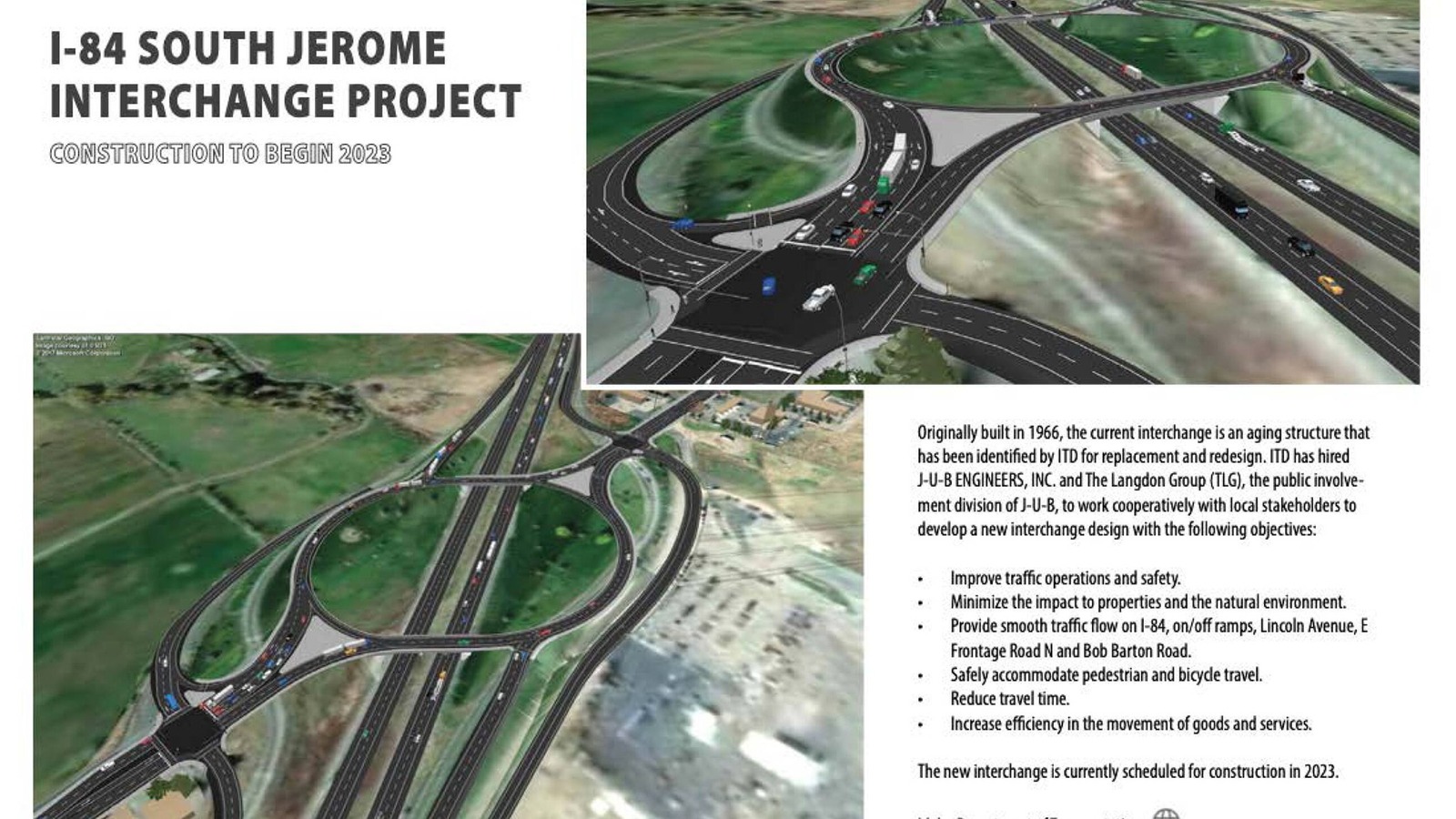 New I 84 Interchange INformation